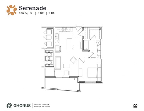 a floor plan of a house